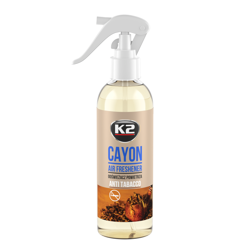 Освежитель воздуха от табакового запаха K2 Cayon Anti Tabacco 250 мл (M117AT)