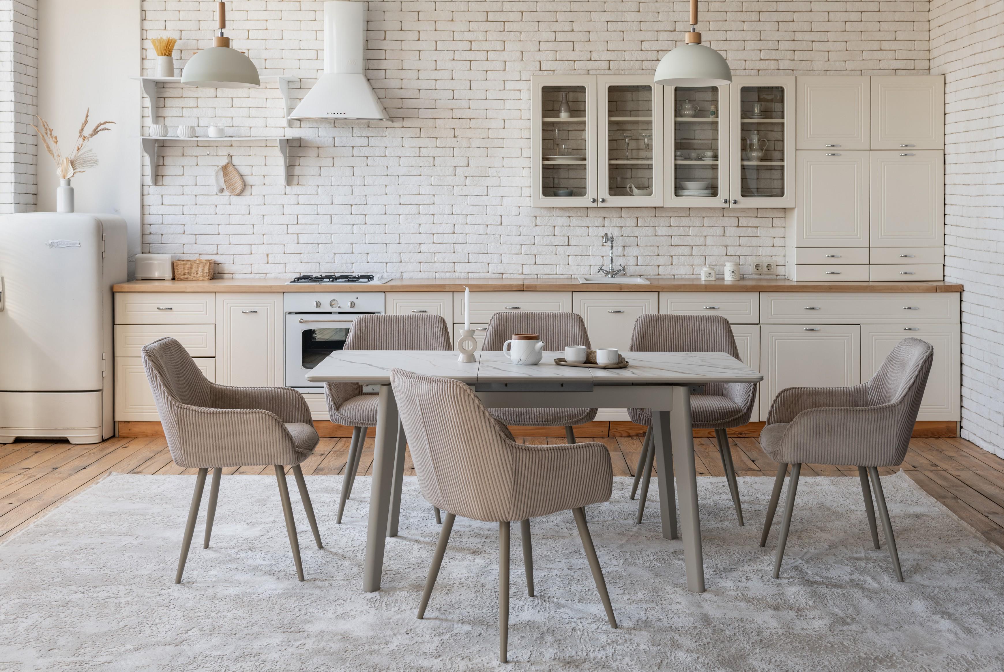 Стілець обідній Vetro Mebel Мигдаль/Капучино (M-240) - фото 9 Стілець обідній Vetro Mebel Мигдаль/Капучино (M-240) - фото 9