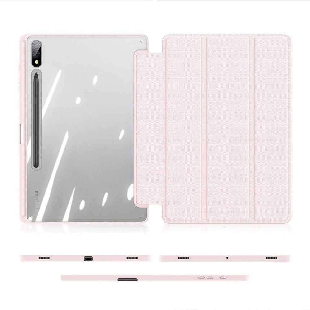 Чехол-книжка Dux Ducis Toby Series для Samsung Galaxy Tab S9 Plus 12,4'' X810/X816B Pink (13992303) - фото 2 Чехол-книжка Dux Ducis Toby Series для Samsung Galaxy Tab S9 Plus 12,4'' X810/X816B Pink (13992303) - фото 2