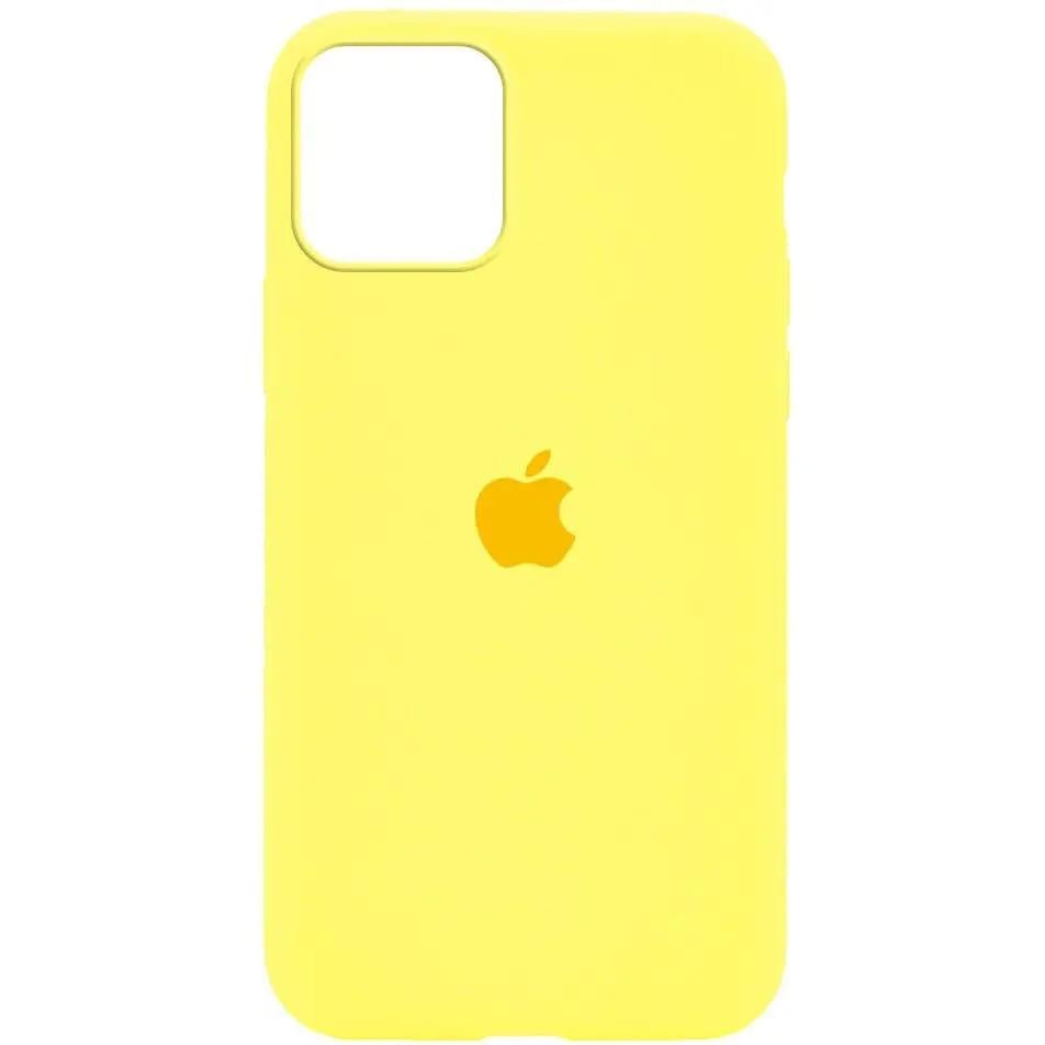 Оригінальний силіконовий чохол на Apple Iphone 13 Yellow