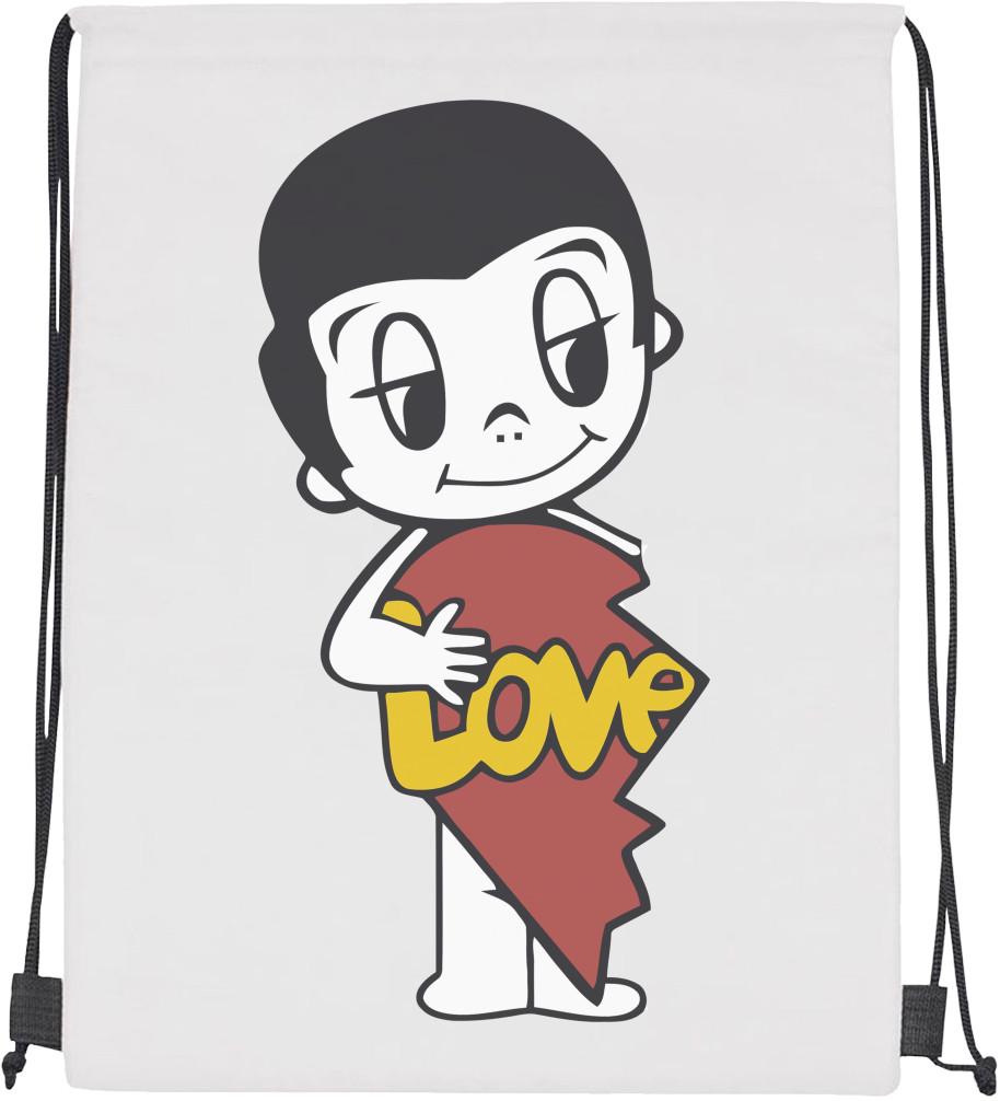 Мішок спортивний Love 2 Половинка Серця (20300200)