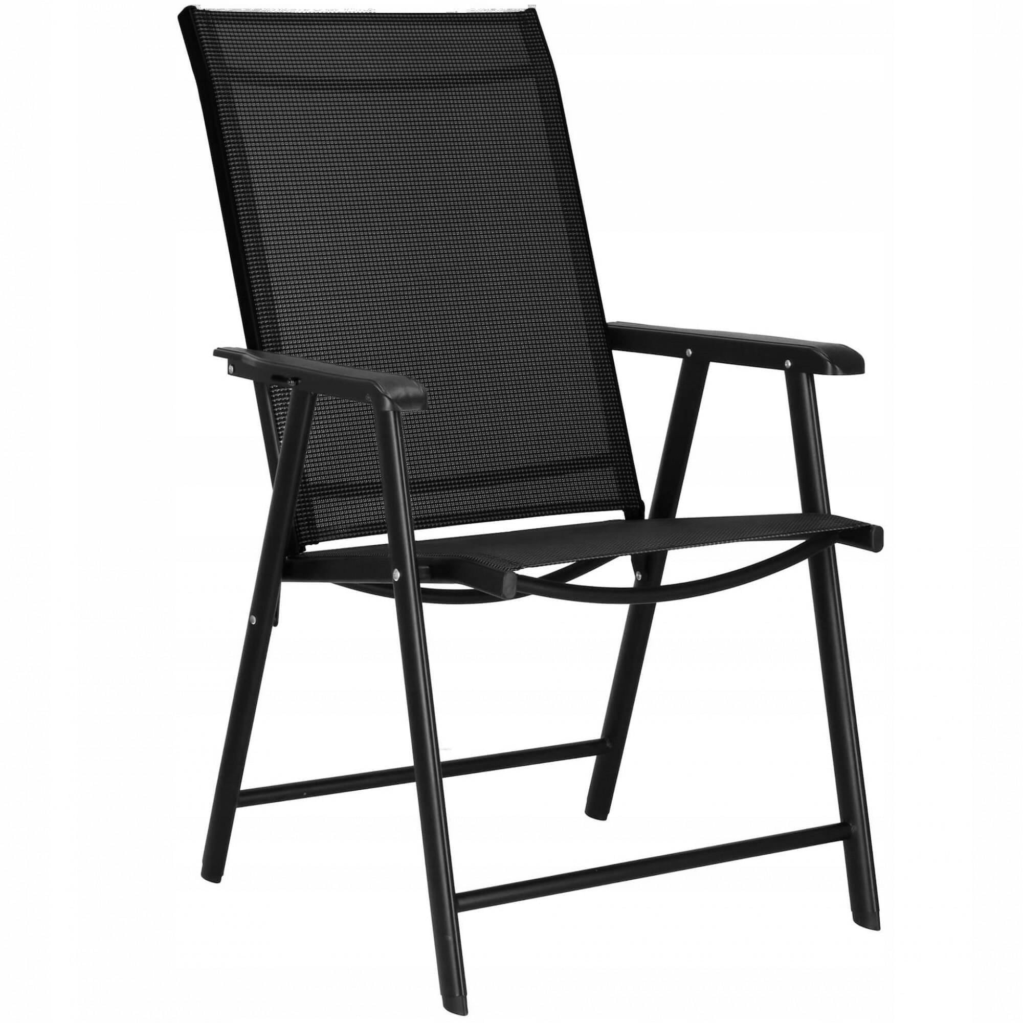 Кресло садовое складное Springos GC0079 Black (68911)