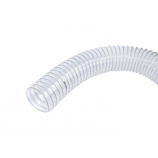 Шланг для зерна елеваторів та деревобробки CF2 PU AIRSPAL SUPRA 0,9 поліуретановий з металевою спіраллю d 102 мм (20248407)