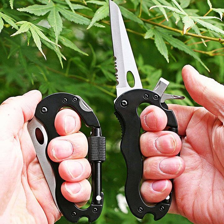 Мультитул карабін Trec Nutrition 6в1 115х62х14 мм (2026) - фото 5 Мультитул карабін Trec Nutrition 6в1 115х62х14 мм (2026) - фото 5