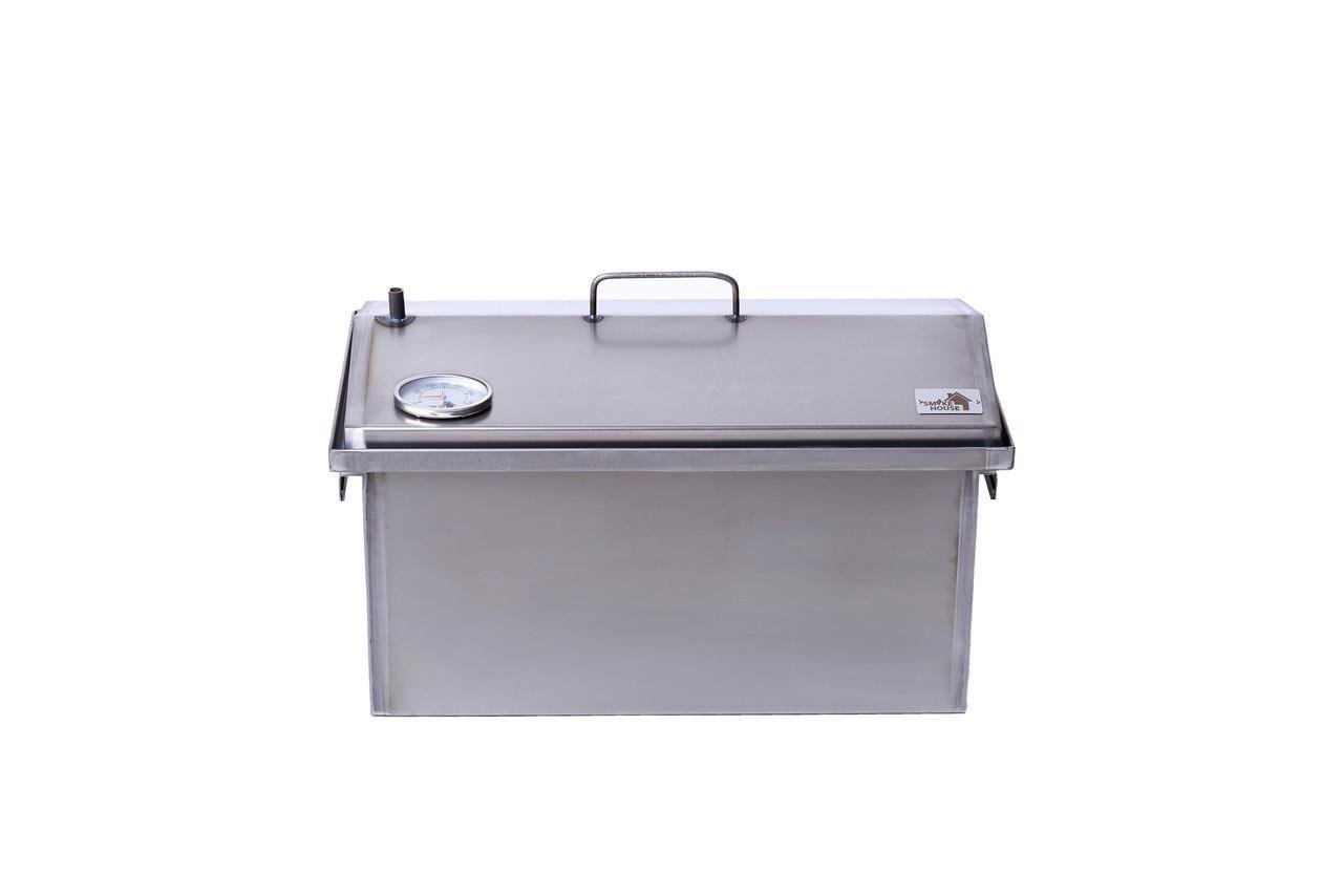 Коптильня Smoke House Ориджінал L з термометром і сумкою - фото 3 Коптильня Smoke House Ориджінал L з термометром і сумкою - фото 3