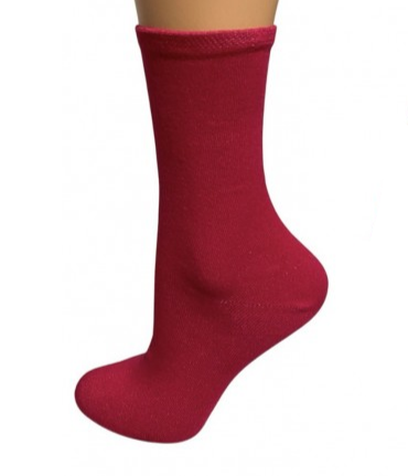 Носки женские демисезонные Roff бамбук р. 38-40 Малиновый (26460)