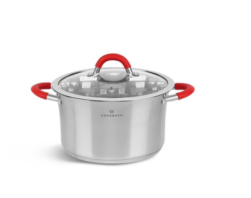 Набір кастрюль Edenberg EB-2406 із нержавіючої сталі 4 шт. (EB-2406) - фото 3 Набір кастрюль Edenberg EB-2406 із нержавіючої сталі 4 шт. (EB-2406) - фото 3