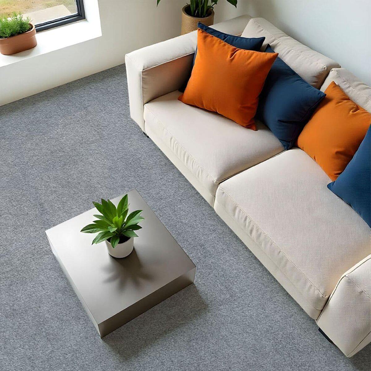 Плитка ковролиновая с TPR основой многоразовая 600х600х4 мм Серый (SW-00002800) - фото 5 Плитка ковролиновая с TPR основой многоразовая 600х600х4 мм Серый (SW-00002800) - фото 5