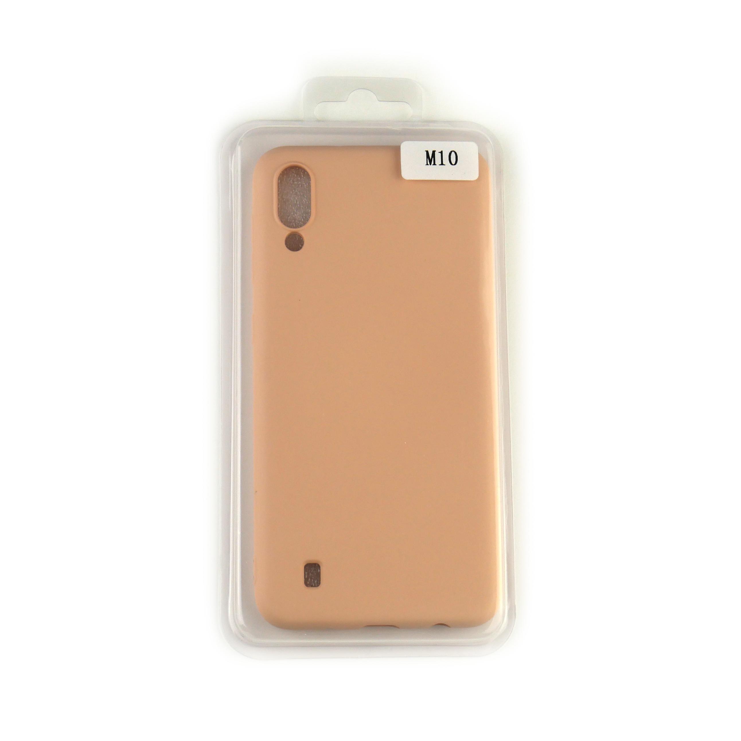 Чехол Silicone Case Full Cover Samsung M10 Розовое Золото