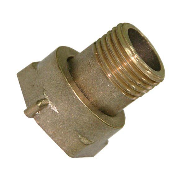 Штуцер для воды WIANGI 3/4" с накидной гайкой 1" (6043456)