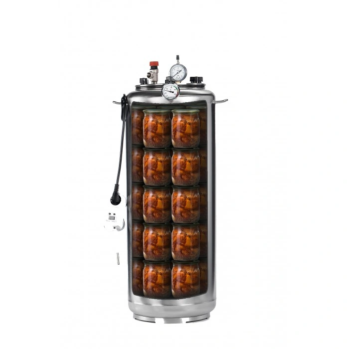 Автоклав комбінований UTEHO A40 електро/газ 55 л 40 банок/0,5 л (843735538) - фото 2 Автоклав комбінований UTEHO A40 електро/газ 55 л 40 банок/0,5 л (843735538) - фото 2