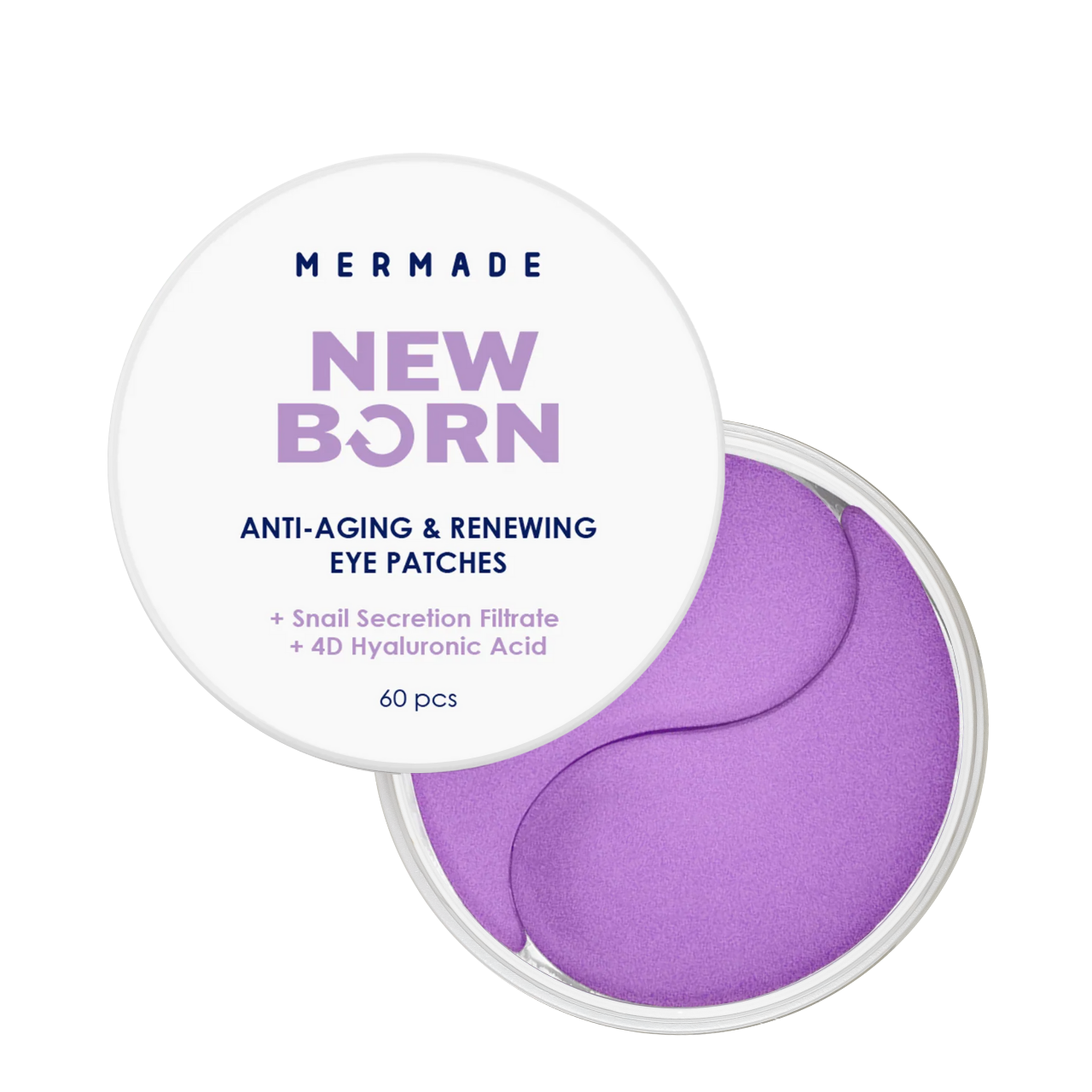 Патчи для кожи вокруг глаз Mermade Newborn омолаживающие 60 шт.