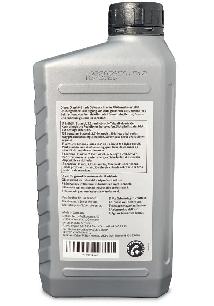 Трансмісійне масло VAG G052182A2 ATF DSG Volkswagen 1 л (597)