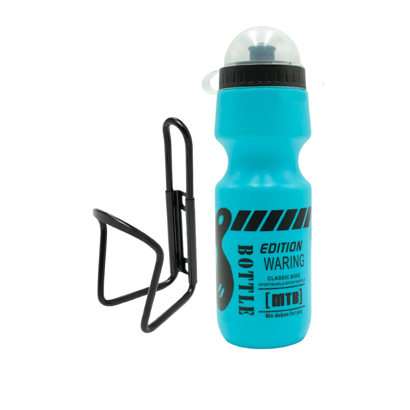 Комплект флягодержатель/фляга 2в1 Синий (17813736)