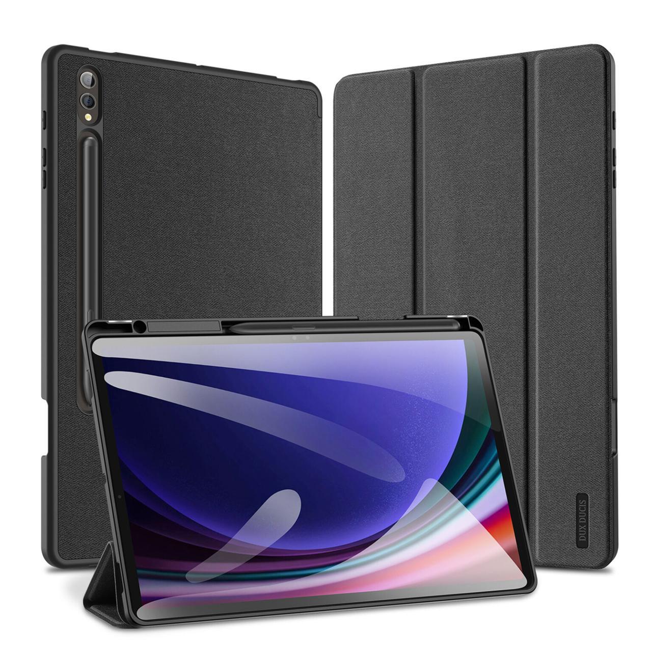 Чехол-книжка Dux Ducis Domo Series для Samsung Galaxy Tab S9 Plus 12,4" X810/X816B Black (6934913025929) - фото 2