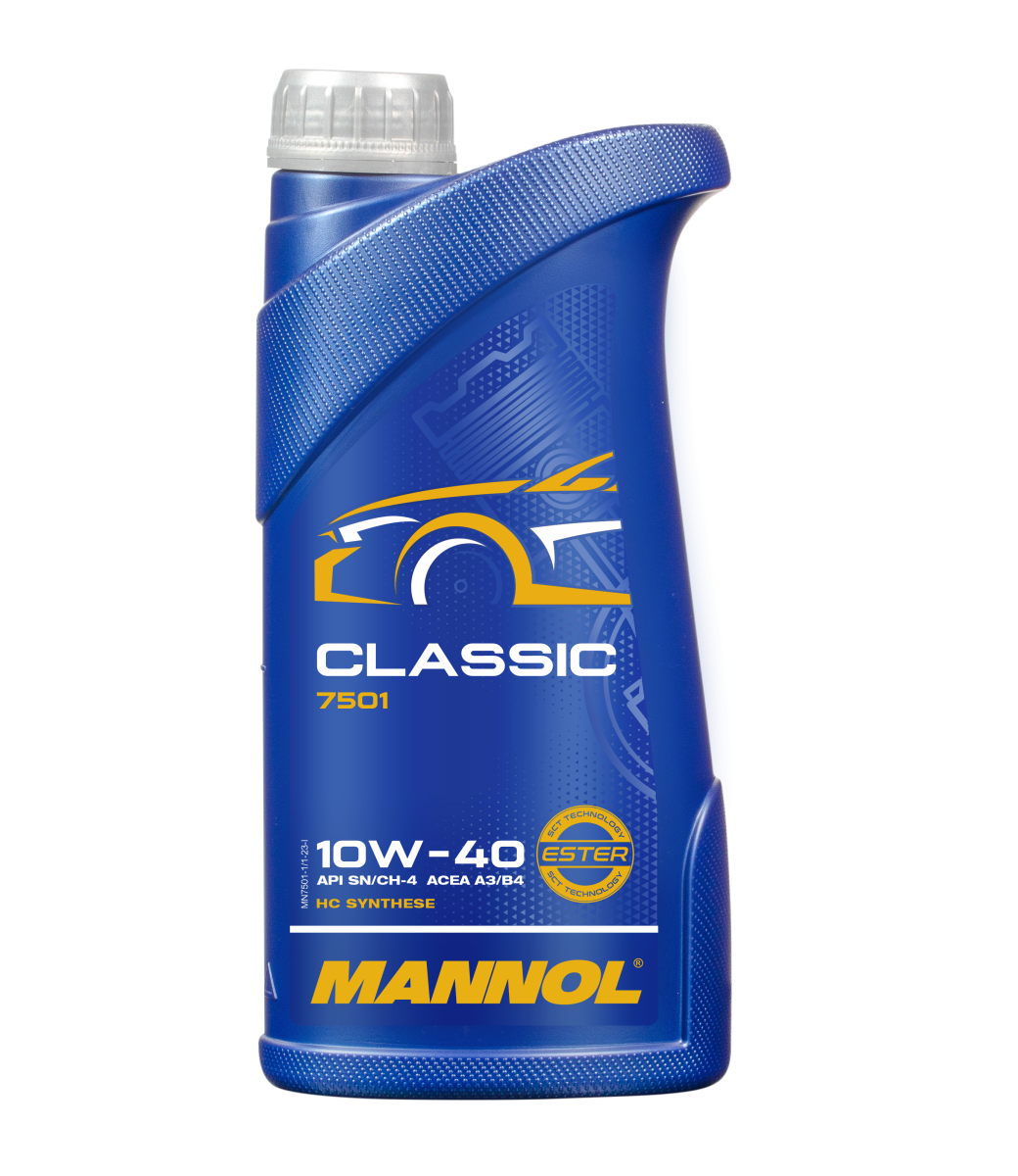Моторное масло Mannol Classic 10W-40 полусинтетика 1 л (7501-1)