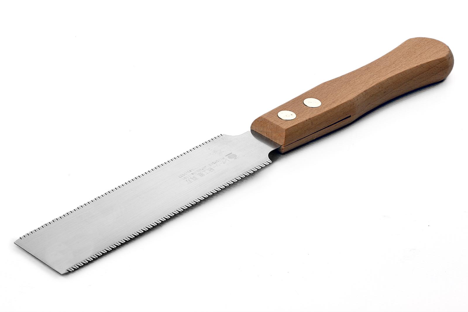 Пила по дереву Gyokucho Razorsaw ручная гибкая двухсторонняя 125 мм ⁠26/20 TPI (1151)