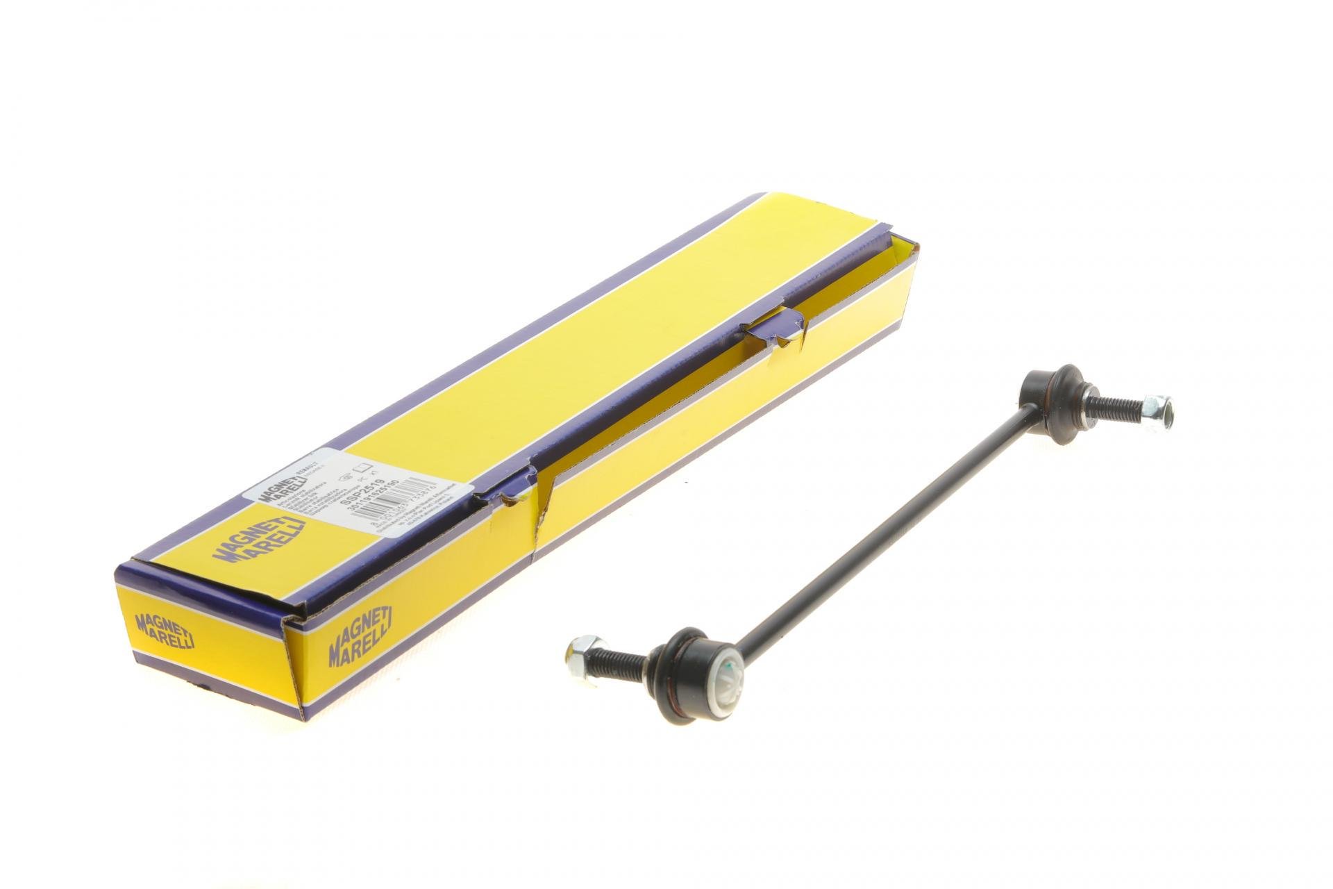 Тяга стабилизатора переднего Renault Megane 02-/Scenic 03-/Kangoo 08- SSP2519 301191625190 MAGNETI MARELLI