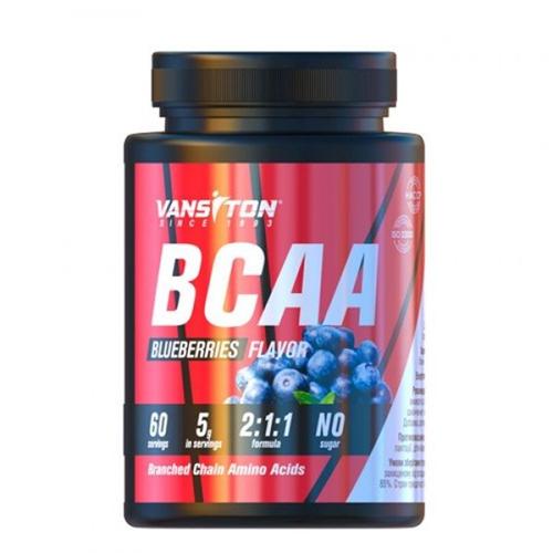 Аминокислота BCAA для спорта Vansiton BCAA 300 г 60 порций Blueberries