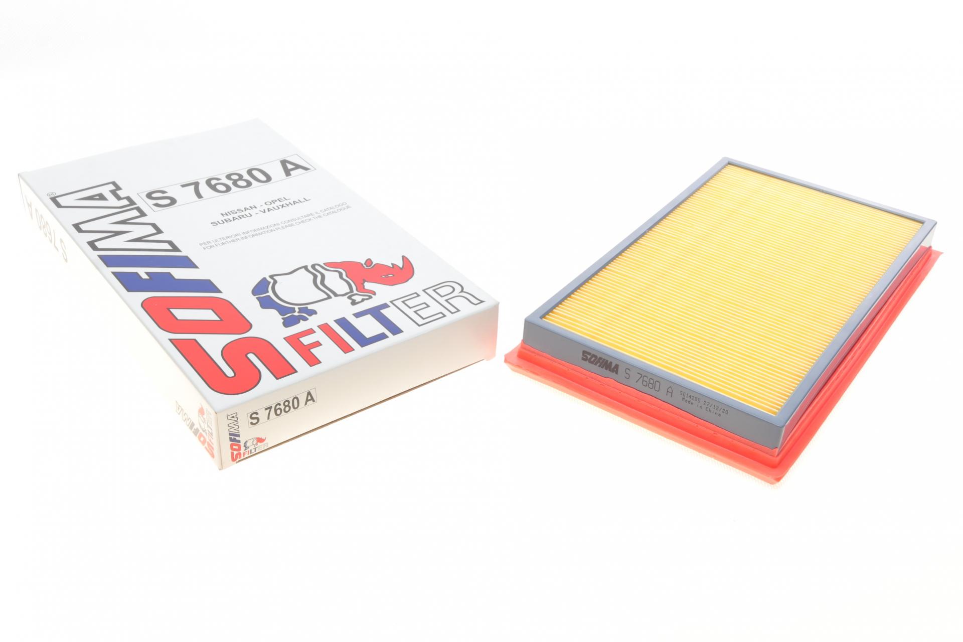 Фільтр повітряний SOFIMA для Subaru Forester/Impreza 1,6-2,5 95-05- (S 7680 A)