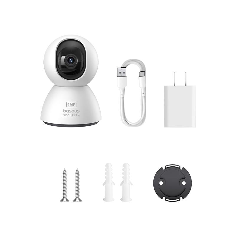 IP-камера видеонаблюдения BASEUS Security P1 Indoor Camera 3K White EU (S0TV012132) - фото 8 IP-камера видеонаблюдения BASEUS Security P1 Indoor Camera 3K White EU (S0TV012132) - фото 8