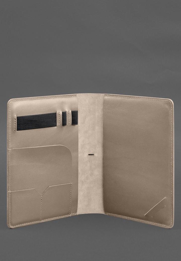 Блокнот кожаный Софт-бук 9.4 А5 Светло-бежевый (A-028799) - фото 5 Блокнот кожаный Софт-бук 9.4 А5 Светло-бежевый (A-028799) - фото 5