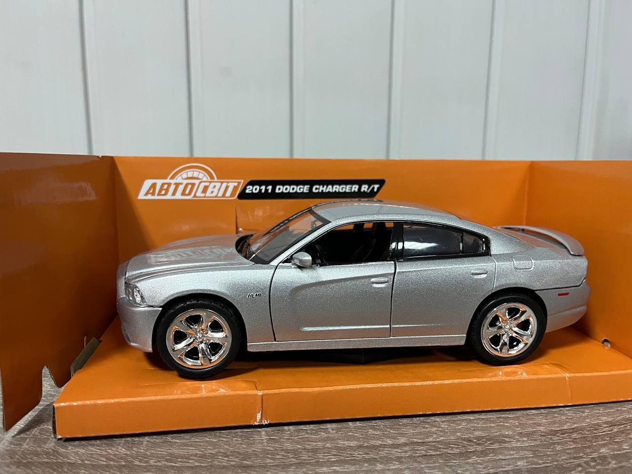 Игрушечная машинка АвтоМир Dodge Charger R/T 1:24 металлическая (AP-1944) - фото 4