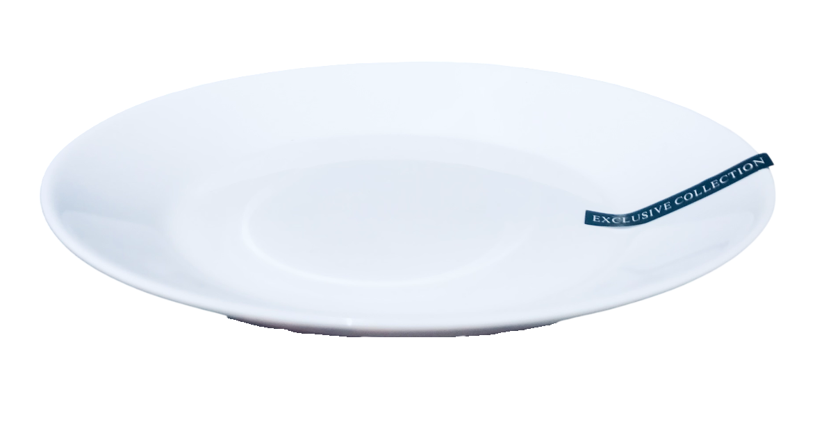 Тарілка десертна BLANCA 19 см Білий - фото 2 Тарілка десертна BLANCA 19 см Білий - фото 2