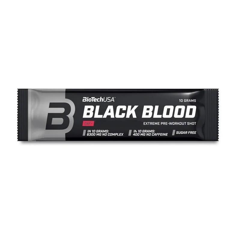 Предтренировочный комплекс BioTeсh Black Blood 10 г Черника