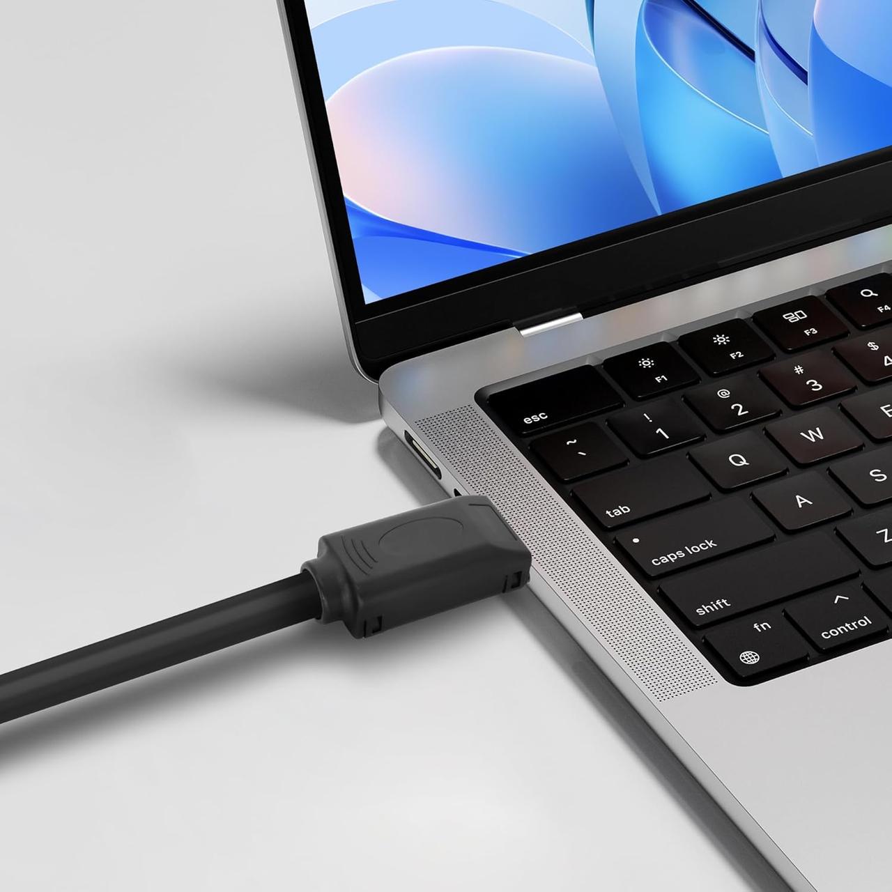 Конектор розбірний HDMI 19-контактний із друкованою платою силуміновий корпус 5-10 мм Золотий (000047745) - фото 4