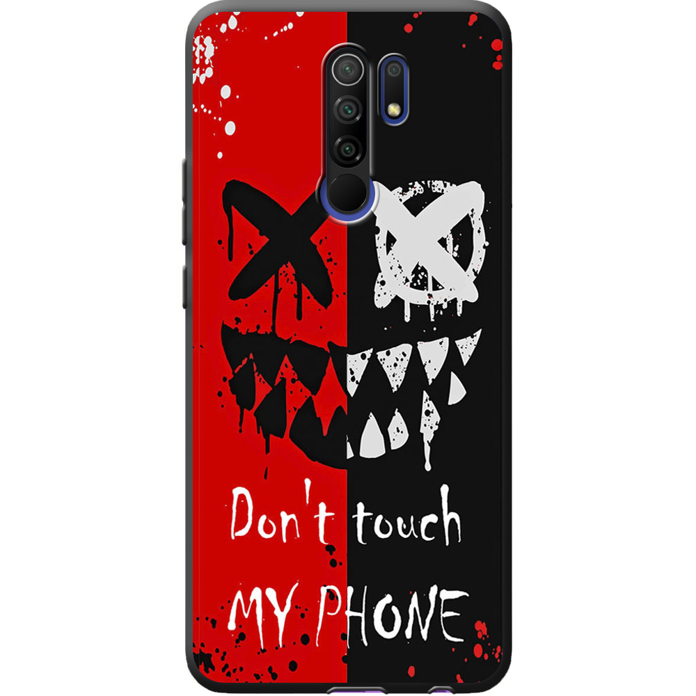 Чехол BoxFace Xiaomi Redmi 9 Bad Smile Черный силикон (40233-up2468-40357)