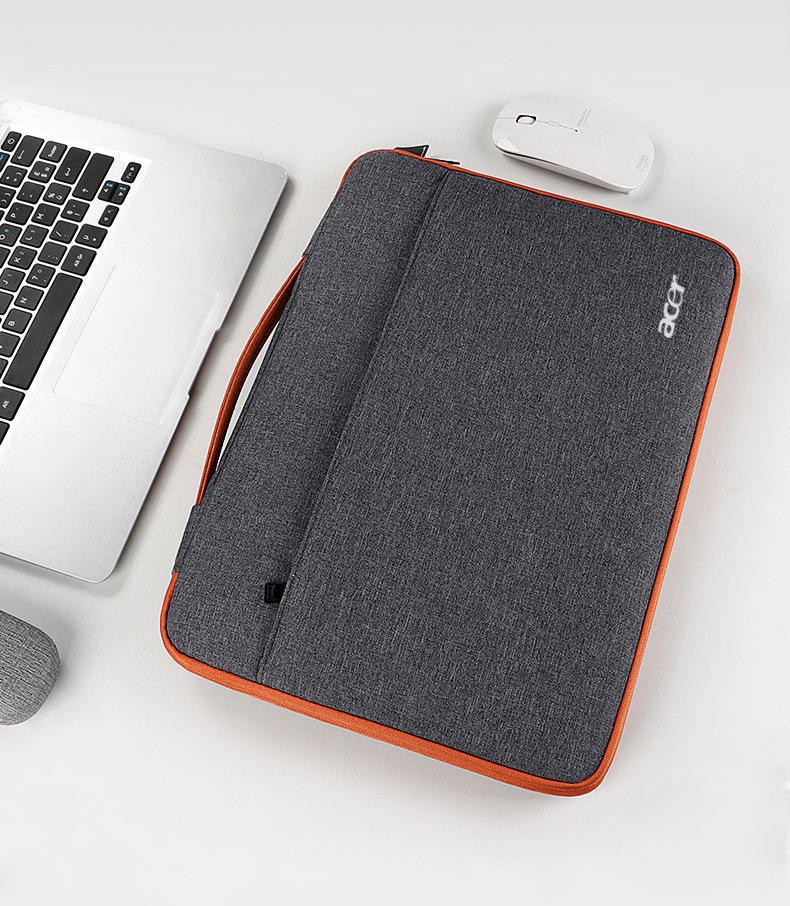 Сумка для ноутбука або документів Acer 15,6" Сірий/Помаранчевий (IBN039SJ5) - фото 5