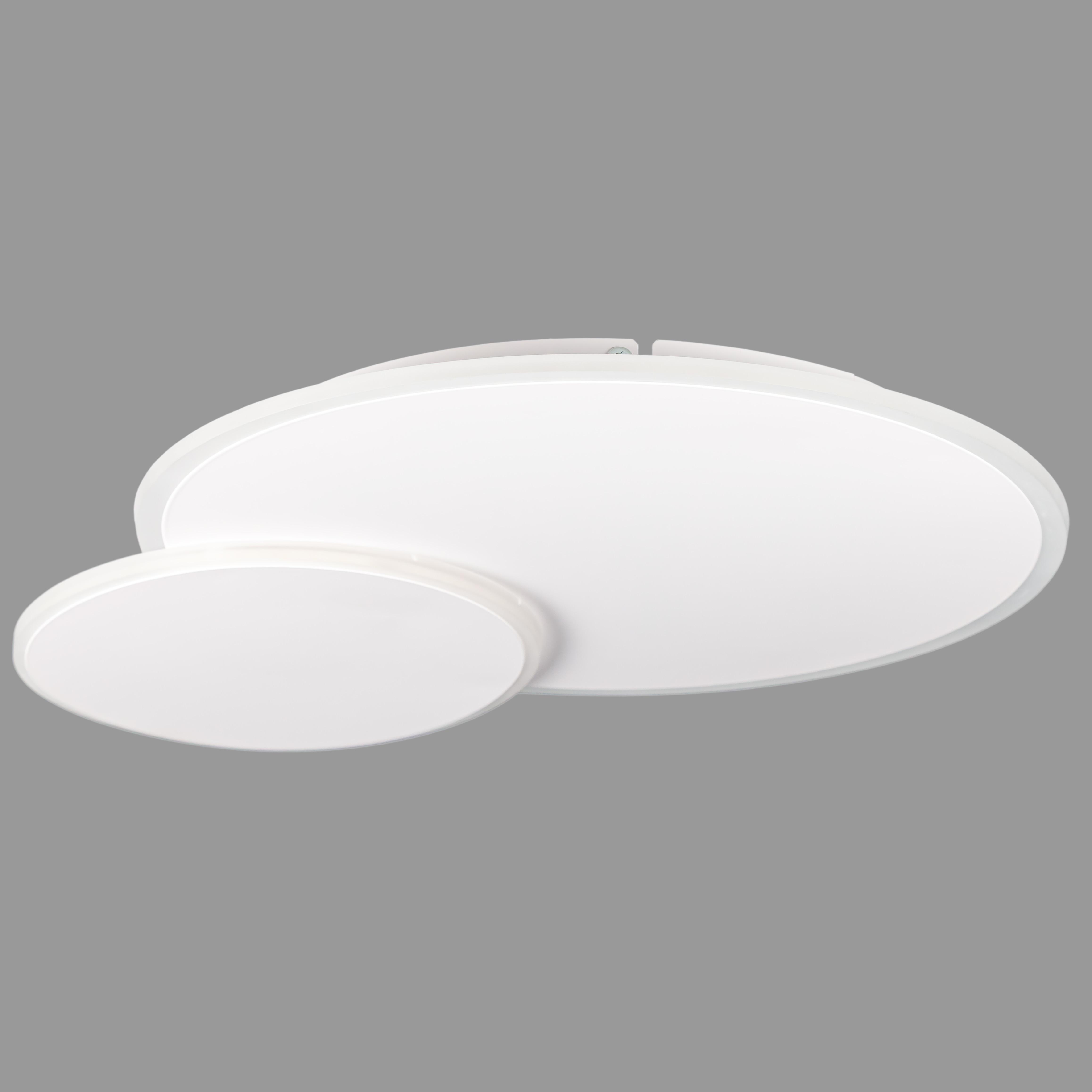 Люстра потолочная Led Овал 32W 50 см (87-1037 WH)