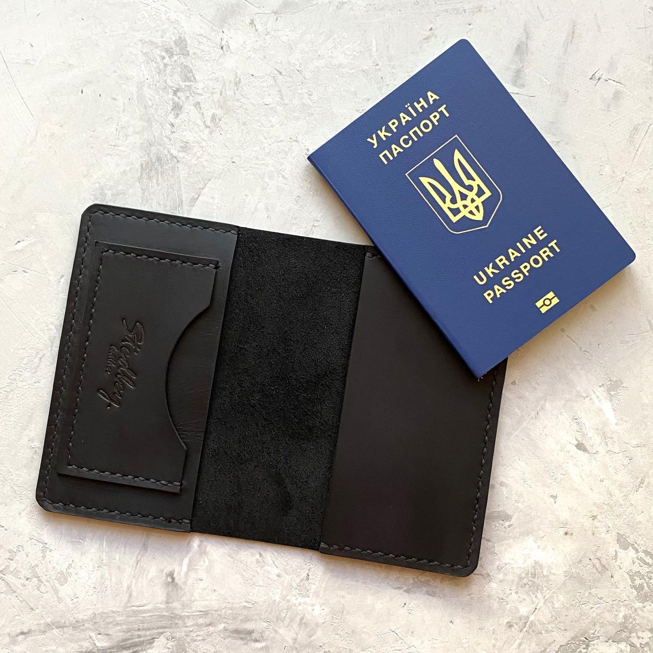 Обложка для паспорта Stedley Passport Cover натуральная кожа Черный (30639199) Обложка для паспорта Stedley Passport Cover натуральная кожа Черный (30639199)