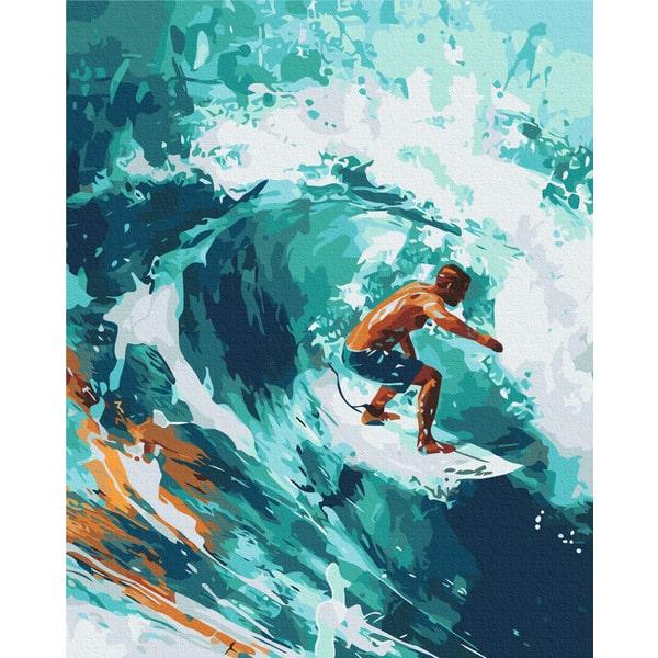 Картина по номерам Brushme Серфер души холст на подрамнике 40x50 см (2322521843) Картина по номерам Brushme Серфер души холст на подрамнике 40x50 см (2322521843)