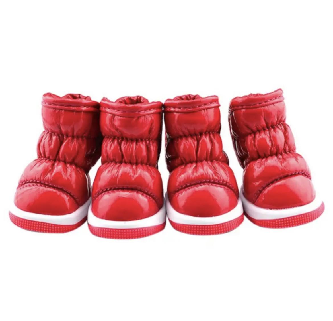 Ботинки зимние для собак и кошек Rock L Red (12300949)