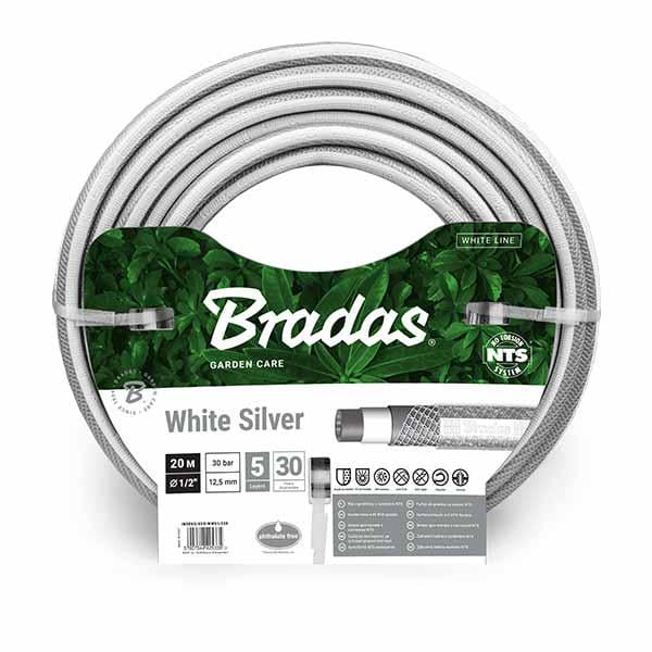 Шланг для полива NTS 1/2" 30 м White/Silver (WWS1/230)