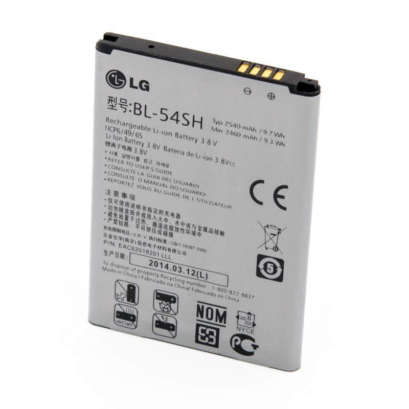 Аккумулятор для LG G3s/D724/L80/L90/L90 Dual/D380/D405/D410 BL-54SH/BL-54SG PRC/2540 mAh - фото 2