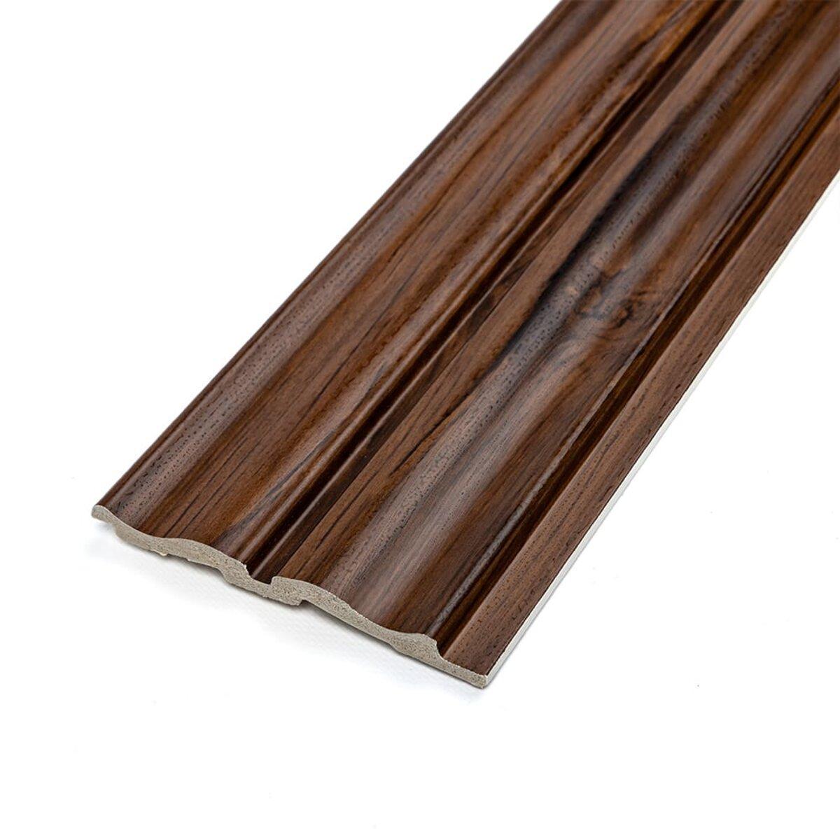 Рельс декоративный PS 2900х120х12 мм Бронзовый венге (SW-00002144) - фото 1 Рельс декоративный PS 2900х120х12 мм Бронзовый венге (SW-00002144) - фото 1