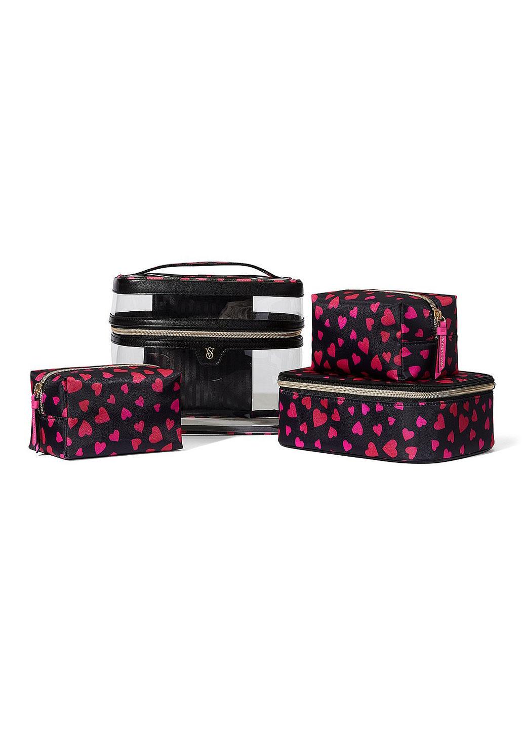 Набор косметичек Victoria's Secret 23x19x16 см Черный (116000956067QBSOS)