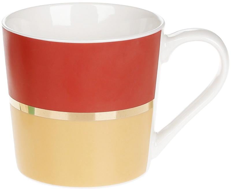 Кружка фарфоровая Джайв 350 мл Терракот (BD-380-427)
