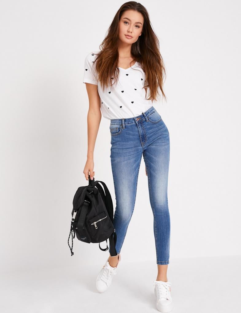 Джинси жіночі Diverse LINGE р. 34 Блакитний (5902598549938)