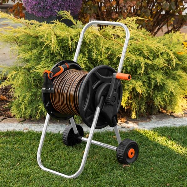 Комплект для полива тележка/шланг 1/2" 20 м/арматура/ороситель Bradas BLACK LINE - фото 3 Комплект для полива тележка/шланг 1/2" 20 м/арматура/ороситель Bradas BLACK LINE - фото 3