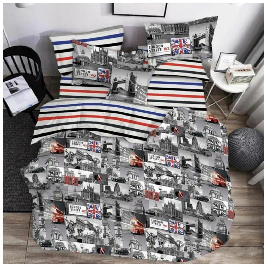 Комплект постельного белья MirSon 17-0538 London Street бязь 110х140 см (2200003795899)