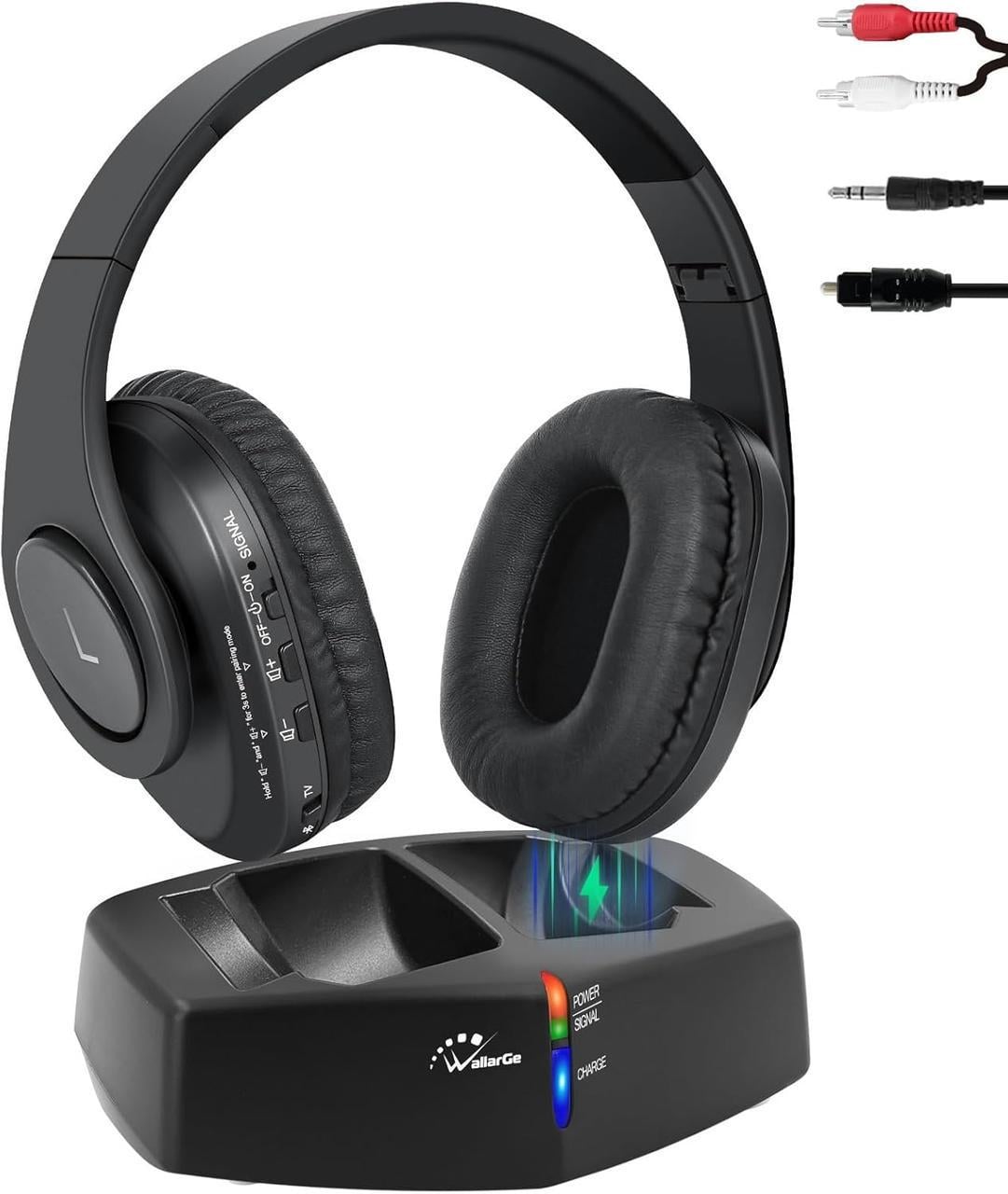 Беспроводные наушники для ТВ WallarGe RF/Bluetooth 5.0