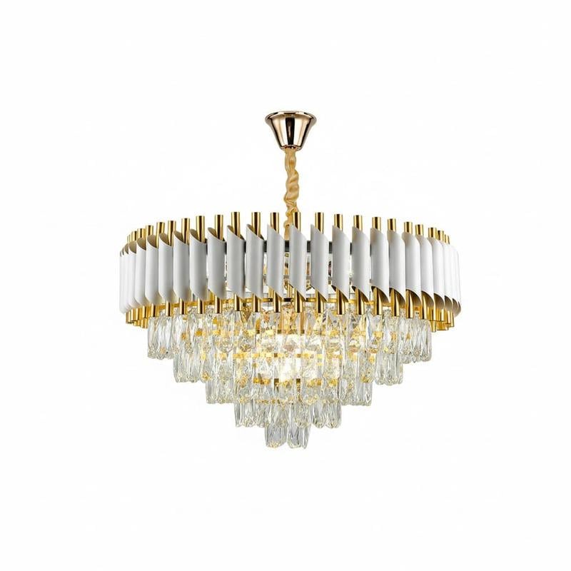 Люстра хрустальная JY1913/800 Золотисто-белый (JY1913/800)