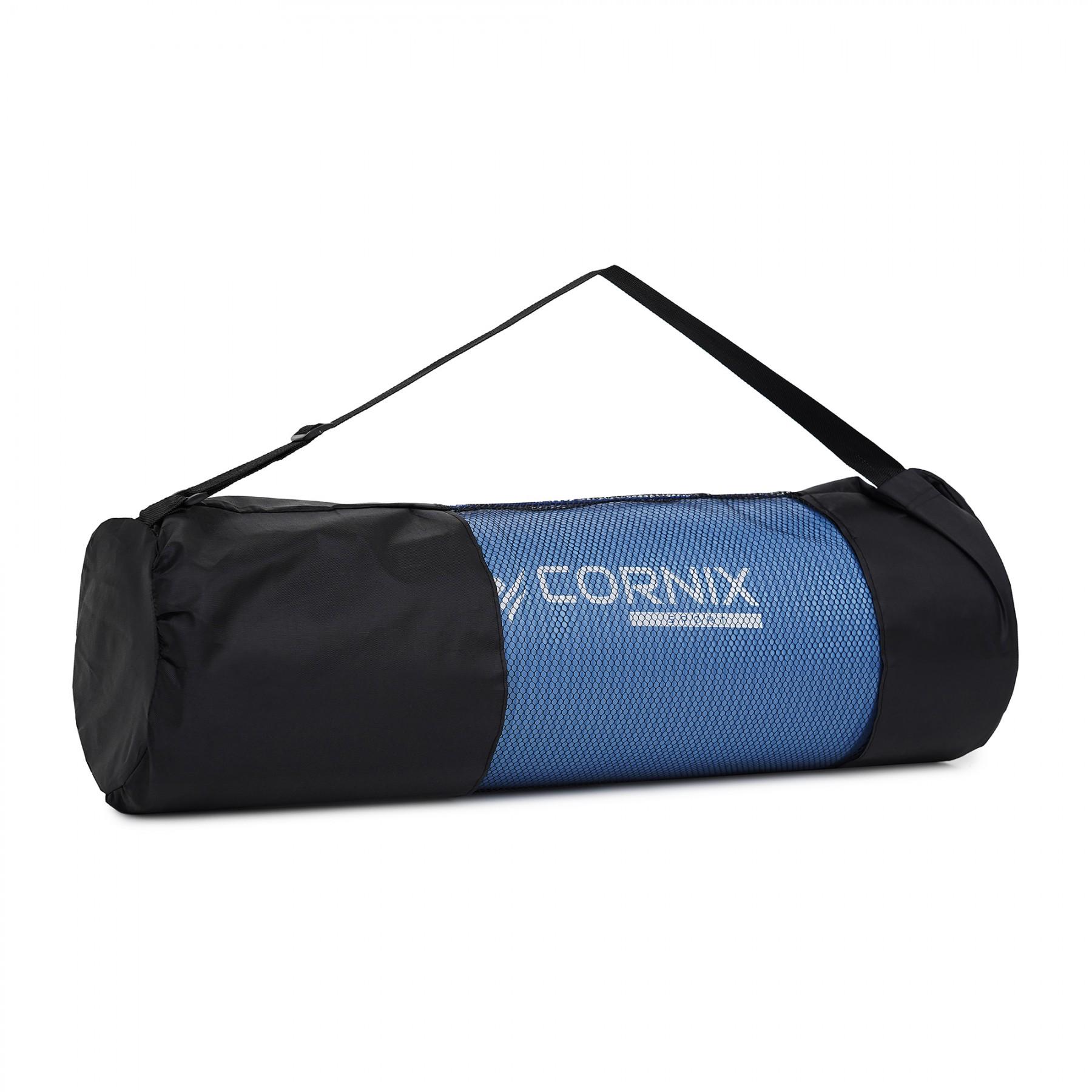 Коврик для фитнеса Cornix NBR XR-0096 183x61x1 cм Blue/Blue (39237) - фото 3