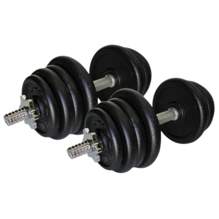 Гантелі збірні NEWT Home по 27,5 кг 2 шт. (TI-968-745-27-2_newt_NM) - фото 1 Гантелі збірні NEWT Home по 27,5 кг 2 шт. (TI-968-745-27-2_newt_NM) - фото 1