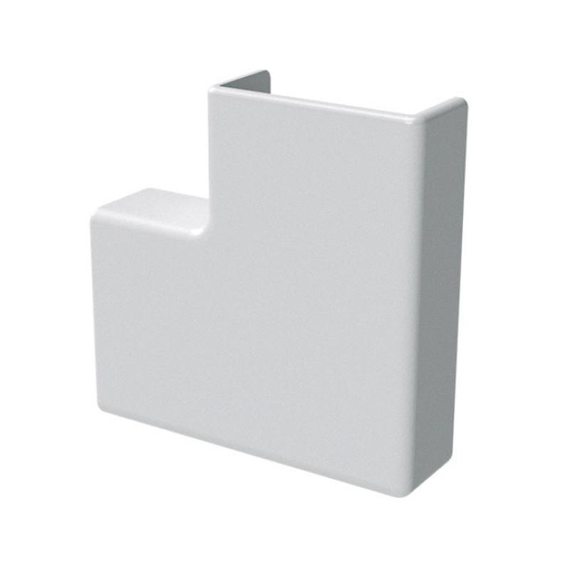 Угол плоский ДКС In-Liner Classic APM для короба 50x20 мм ABS пластик RAL9001 (00654C)