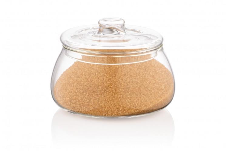 Сахарница Ardesto боросиликатное стекло 500 мл Прозрачный (AR2602SP)